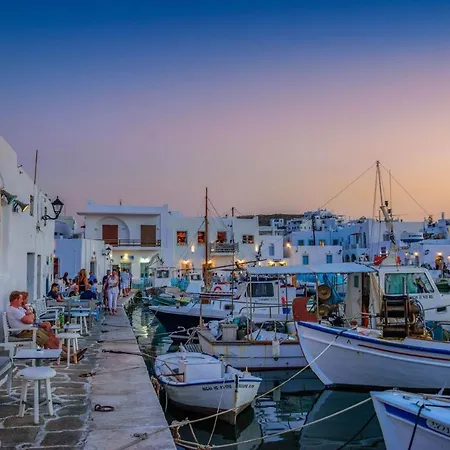 Seafront Brand New Studio In Little Venice Of Paros Naousa (Paros)