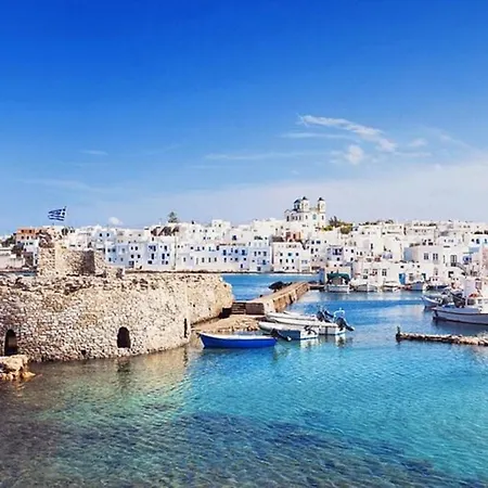 Apartment Seafront Brand New Studio In Little Venice Of Paros *